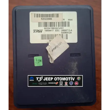 2014 - 2018 Jeep Renegade ABS Modülü Beyni 52022986 51961947 - 2.El Ürün