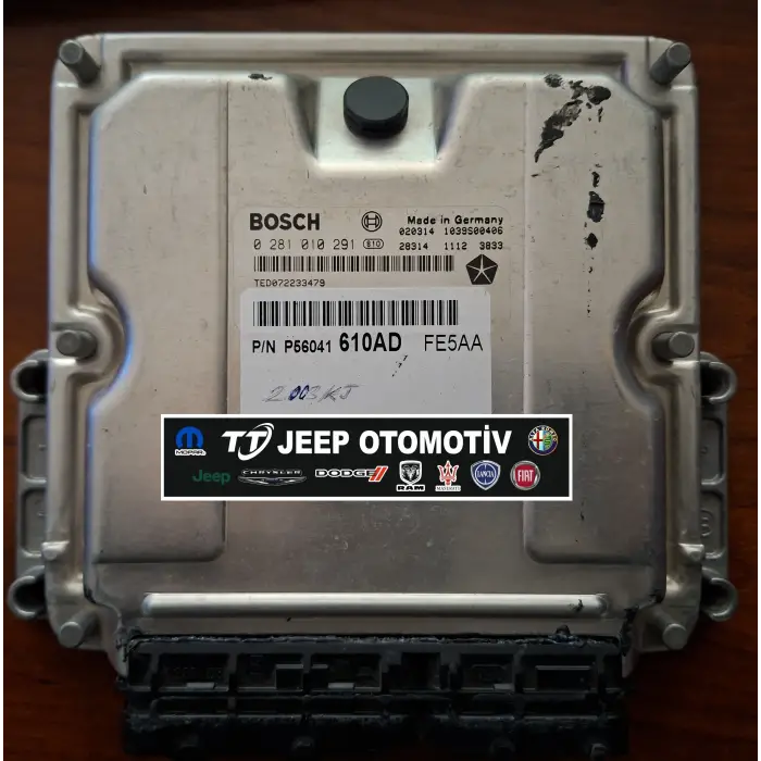 2003 Jeep Cherokee 2.5/2.8 Dizel Motor Beyni PCM ECM 56041610AD P56041610AD - 2.El