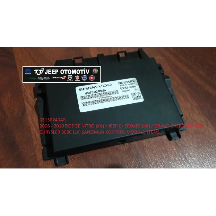 2008-10 Nitro Cherokee Chrysler 300C Şanzıman Modül 05150240AB - 2.El Ürün