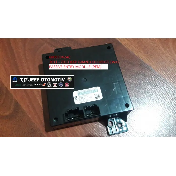 2011-13 Jeep Grand Cherokee Passive Entry Module PEM 68065942AG - 2.El Ürün