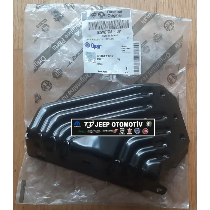 2011 - 2023 Lancia Ypsilon Sol Ön Çamurluk Braketi 51837702