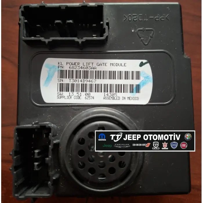 2014 - 18 Jeep Cherokee KL Bagaj Kontrol Beyni Modülü 68234603AA - 2.El