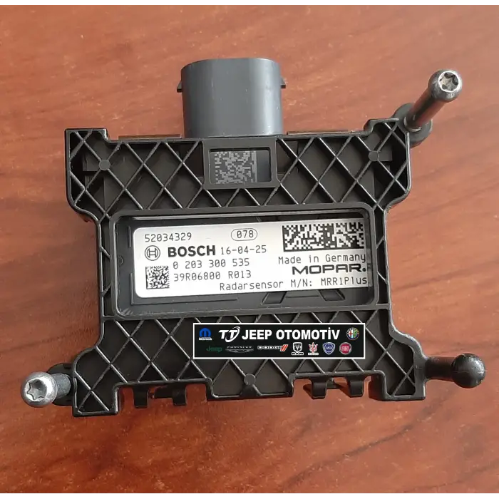2014-2018 Jeep Renegade (BU) ACC Radar Sensörü / Modülü 52034329-52119981