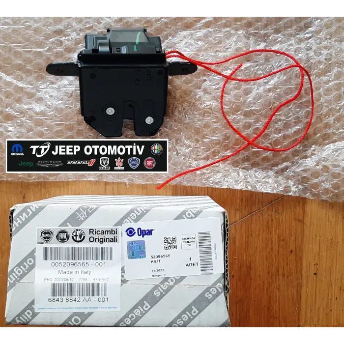 2014 - 2023 Jeep Renegade / Fiat 500X Bagaj Kilidi 52096565