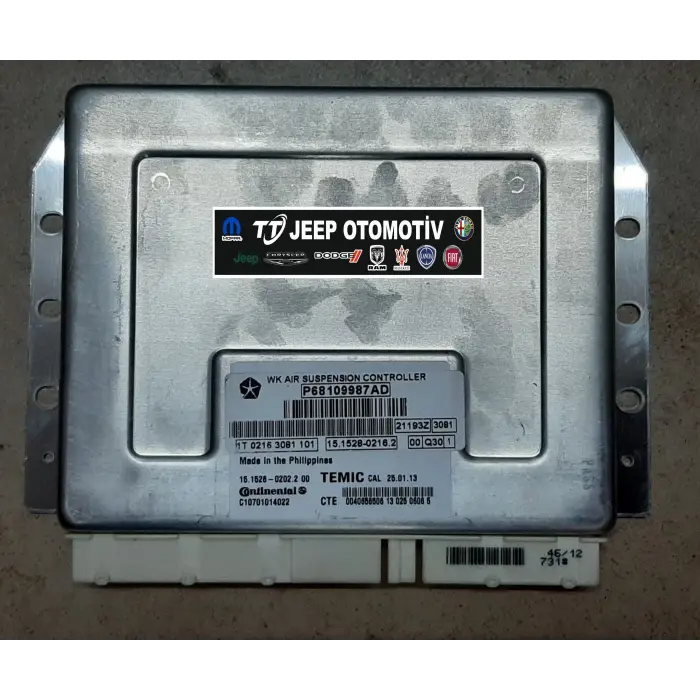 2014 Jeep Grand Cherokee Havalı Süspansiyon Airmatik 68109987AD - 2.El Ürün
