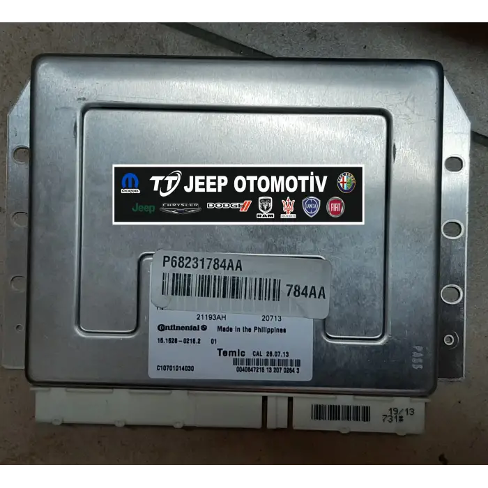 2014 Jeep Grand Cherokee Havalı Süspansiyon Airmatik Modülü 68231784AA - 2.El Ürün