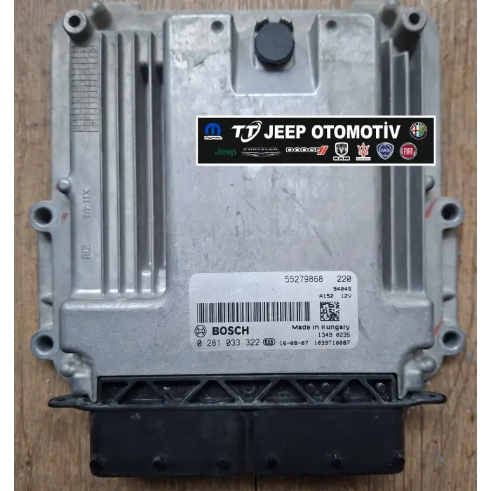 2016 - 2020 Alfa Romeo Giulietta 1.4 Motor Beyni 55279868 0281033322 - 2.El