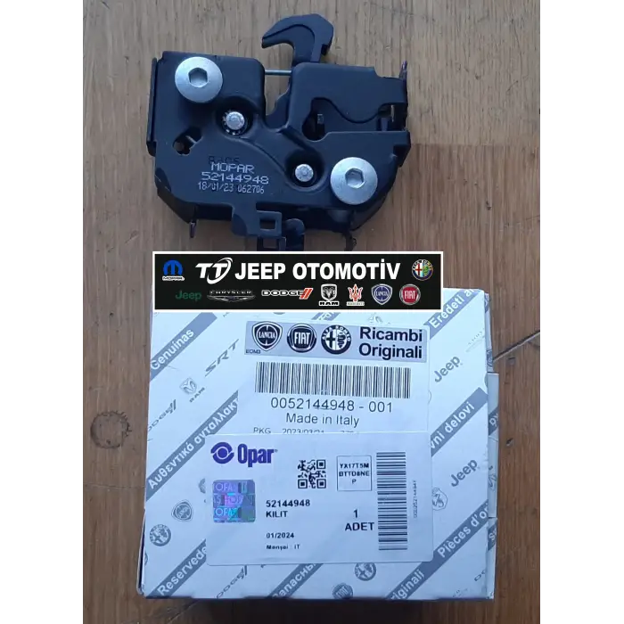 2018 - 2023 Jeep Renegade Kaput Kilidi 52144948