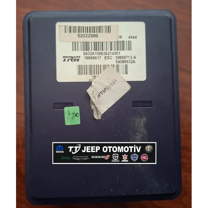 2014 - 2018 Jeep Renegade ABS Modülü Beyni 52022986 51961947 - 2.El Ürün