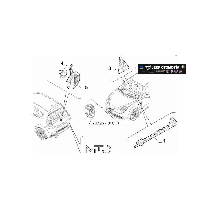 Alfa Romeo Yonca Arma , Sağ Taraf 50521786