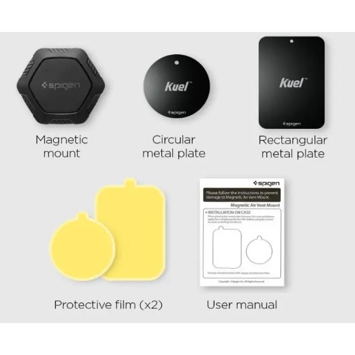 Spiegen QS11 Air Vent 000CG20879 Telefon Tutucu / Tutacağı