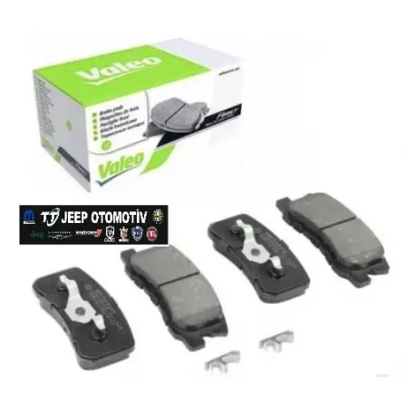 2007 - 2015 Jeep Compass Dodge Caliber Arka Fren Balatası OEM Valeo 670520