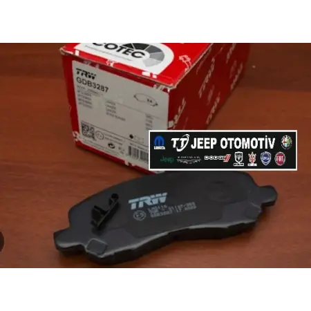 2007-2015 Jeep Compass Patriot Ön Fren Balatası OEM TRW GDB3287
