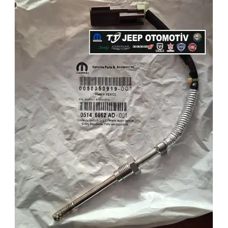 2014 - 18 Jeep Grand Cherokee Egzost Sıcaklık Sensörü 05146662AD
