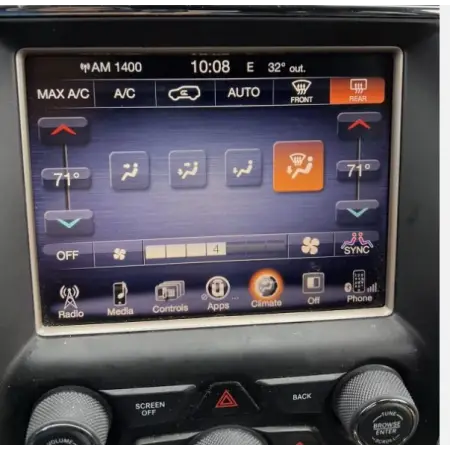 2014-2017 Jeep Grand Cherokee Radyo 68190241AF 68190241AE - 2.El Ürün