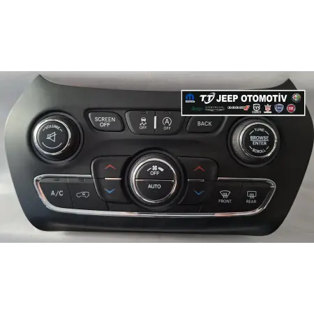 2014-2018 Jeep Cherokee KL Klima Kontrol Kumandaları 68293520AC - 2.El