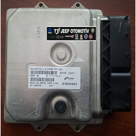 2016 - 2020 Alfa Romeo Giulietta 1.4 L Motor Beyni 51933462 - 2.El