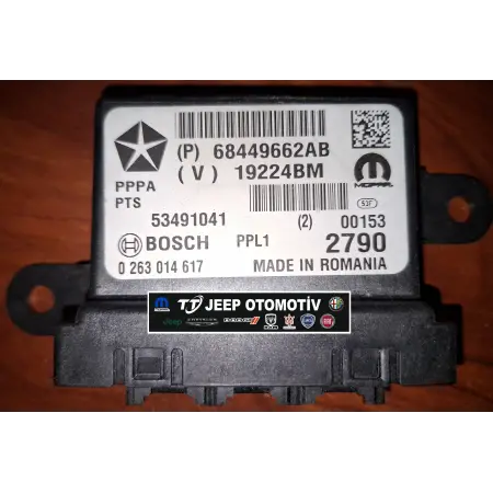 2021 - 24 Jeep Compass Park Sensör Modülü 68449662AB 68449662AA - 2.El
