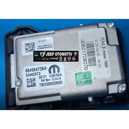 2017 - 2025 Jeep Compass FFCM HALF Ön Kamera Tamiratı 68498473AA 53492873 52170807