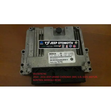 2014 - 2018 Jeep Grand Cherokee Motor Kontrol Modülü 05150767AC Tamiri 18.000 TL