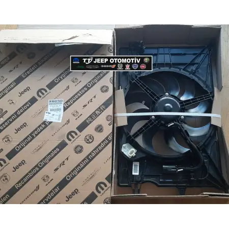 2014 - 2024 Jeep Renegade / Fiat 500X Elektrofan / Fan Motoru / Termik 52161166