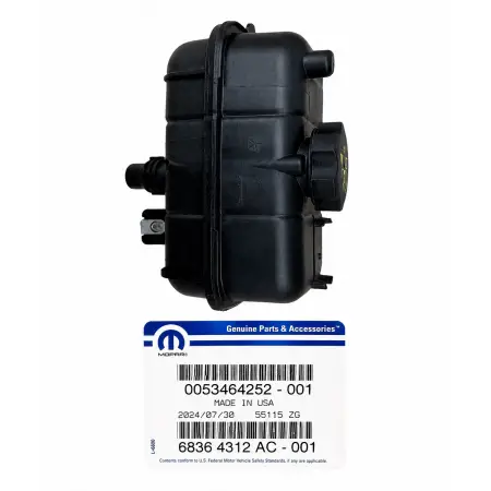 Rubicon JL 2019-2026 Motor Yedek Su Bidonu