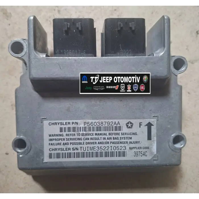 1999-04 Jeep Grand Cherokee Airbag Beyni 56038792AA P56038792AA - 2.El
