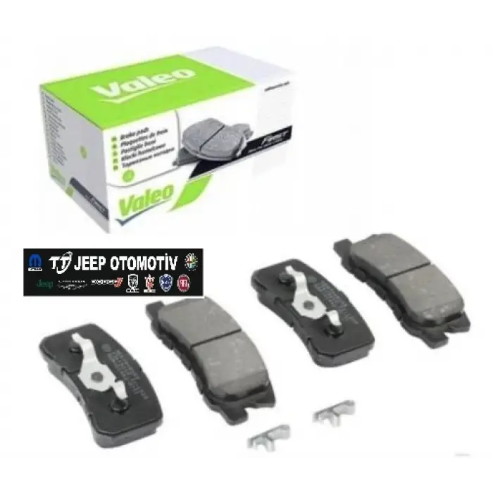 2007 - 2015 Jeep Compass Dodge Caliber Arka Fren Balatası OEM Valeo 670520