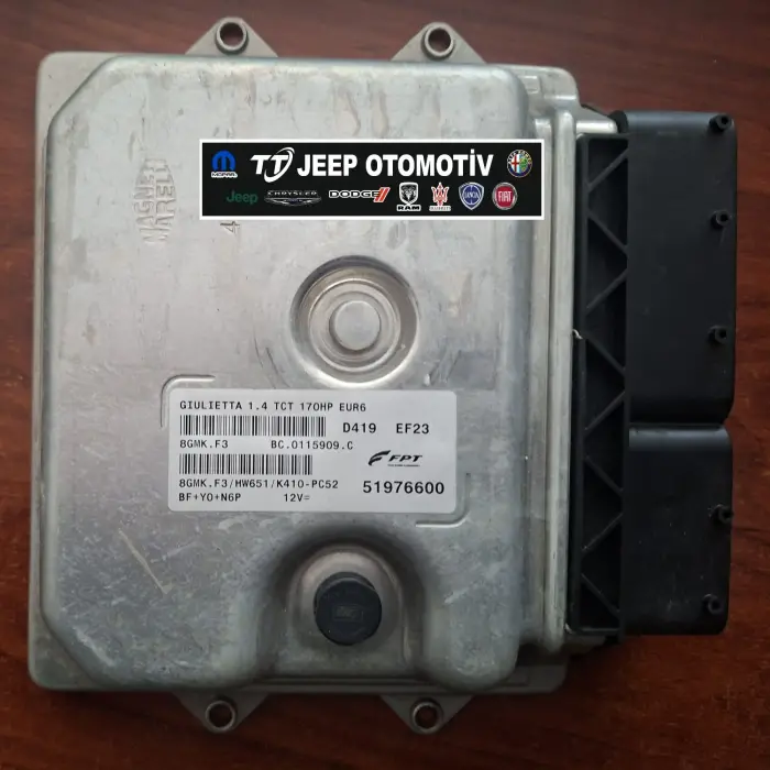 2013 - 2016 Alfa Romeo Giulietta 1.4 L Motor Beyni 51976600 - 2.El