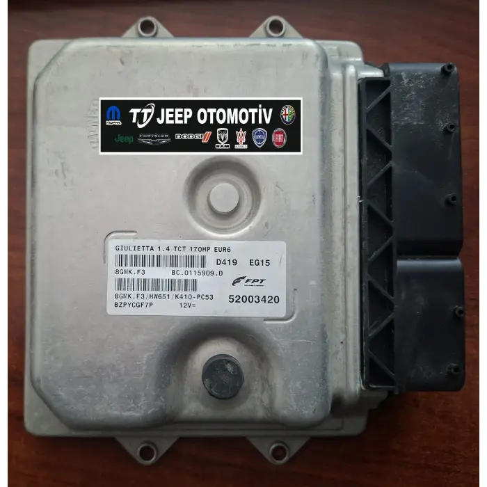 2013 - 2016 Alfa Romeo Giulietta 1.4 Motor Beyni 52003420 - 2.El