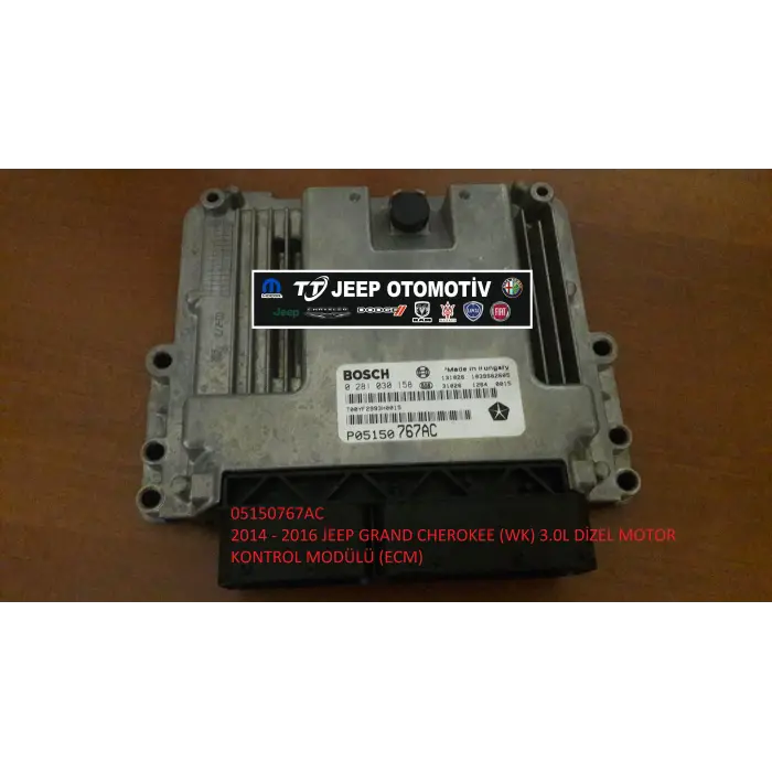 2014-16 Jeep Grand Cherokee Motor Kontrol Modülü 05150767AC - 2.El Ürün
