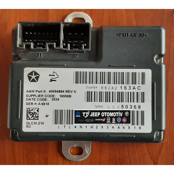 2014-2018 Jeep Cherokee Arazi Modülü 68242163AC Tamiri 12.000 68242163AB