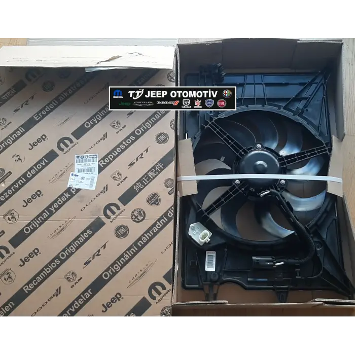 2014 - 2024 Jeep Renegade / Fiat 500X Elektrofan / Fan Motoru / Termik 52161166