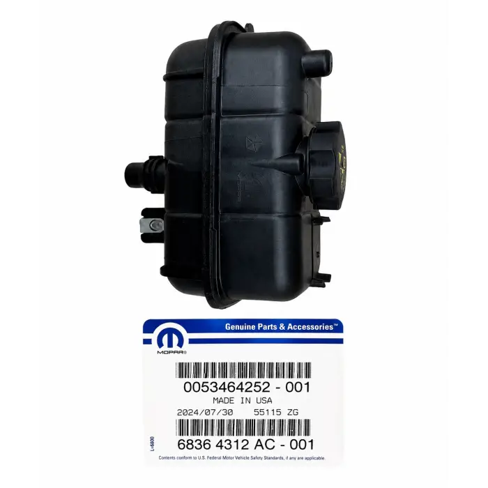 Rubicon JL 2019-2026 Motor Yedek Su Bidonu