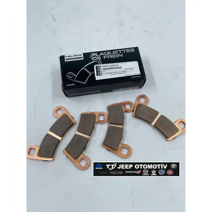 Polaris RZR arka fren balatası 2203318
