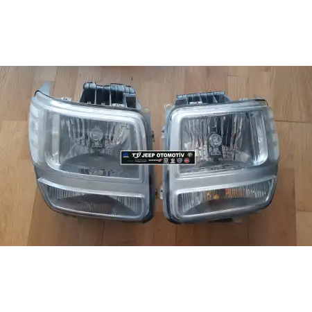 2007-2008 Dodge Nitro (KA) Sağ Sol Far 55157236AC 55157237AC - 2.El