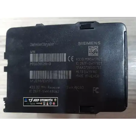 2008-10 Grand Cherokee Commander 300C Anahtar Modülü 05026529AB - 2.El Ürün