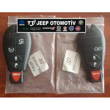 2008-2013 Chrysler / Jeep / Dodge Fobik Uzaktan Kumanda Anahtar