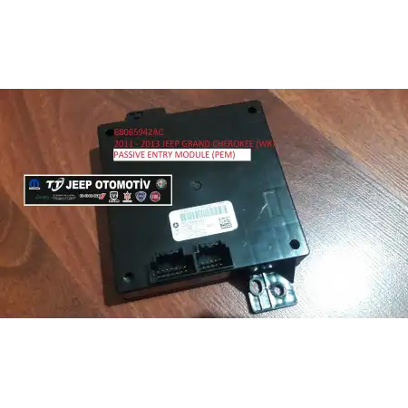 2011-13 Jeep Grand Cherokee Passive Entry Module PEM 68065942AG - 2.El Ürün