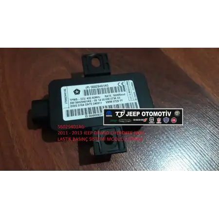 2011-2013 Jeep Grand Cherokee (WK) Lastik Basınç TPMS Modül 56029401AG - 2.El