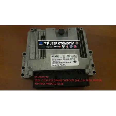 2014-2015 Jeep Grand Cherokee (WK) Motor Beyni 05150767AC - 2.El Ürün