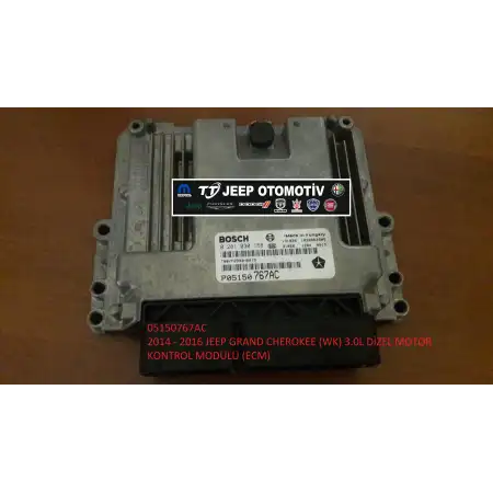 2014-2016 Jeep Grand Cherokee (WK) Dizel Motor Kontrol Modülü 05150767AC - 2.El