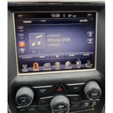 2014-2017 Jeep Grand Cherokee Radyo 68190241AF 68190241AE - 2.El Ürün