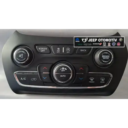 2014-2018 Jeep Cherokee KL Klima Kontrol Kumandaları 68293520AC - 2.El