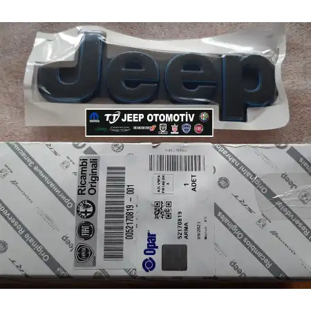 2020 - 2024 Jeep Compass PHEV Bagaj Jeep Yazısı 52170819