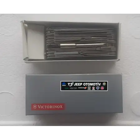 Jeep Marka Victorinox çok amaçlı siyah renk çakı