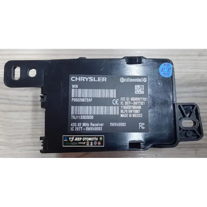 2009-2010 Chrysler Voyager Kontak Anahtar Modülü WIN 05026872AF - 2.El Ürün