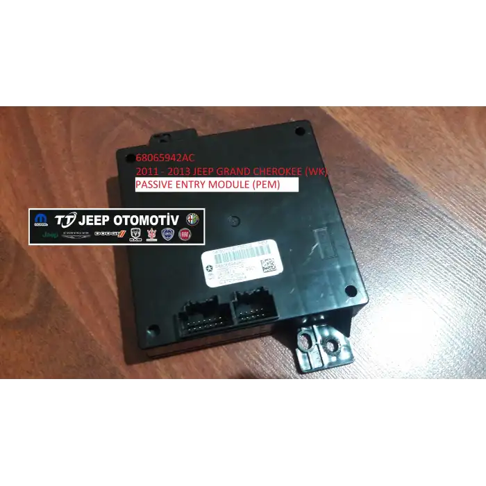 2011-13 Jeep Grand Cherokee Passive Entry Module PEM 68065942AG - 2.El Ürün