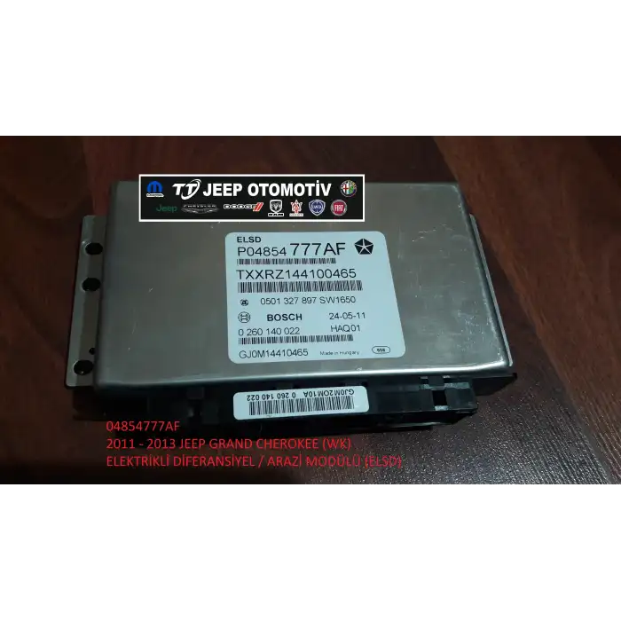 2011-2013 Jeep Grand Cherokee ELSD Modül 04854777AF - 2.El Ürün