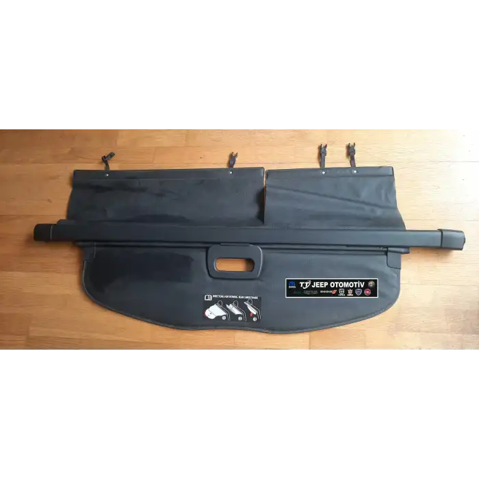2014-18 Jeep Cherokee (KL) bagaj örtüsü - siyah